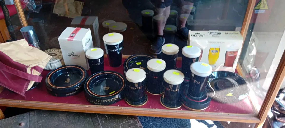 Selection Of Authentic Guinness Pub Paraphernalia - Image 1