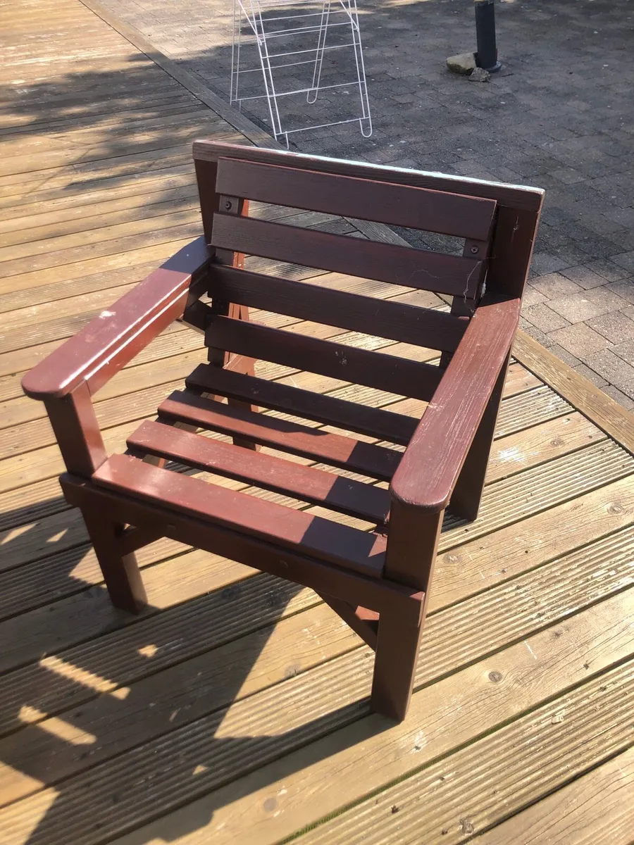 Garden table and chairs - Image 4
