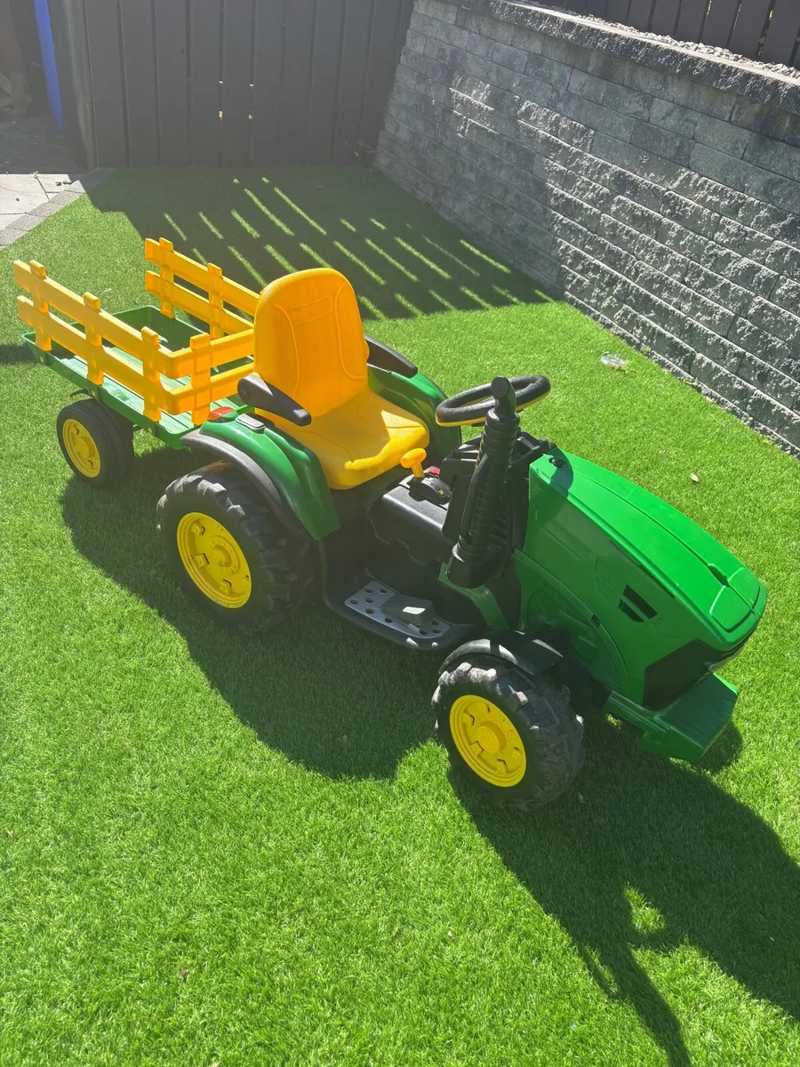 Peg pedigro john dere electric tractor - Image 2