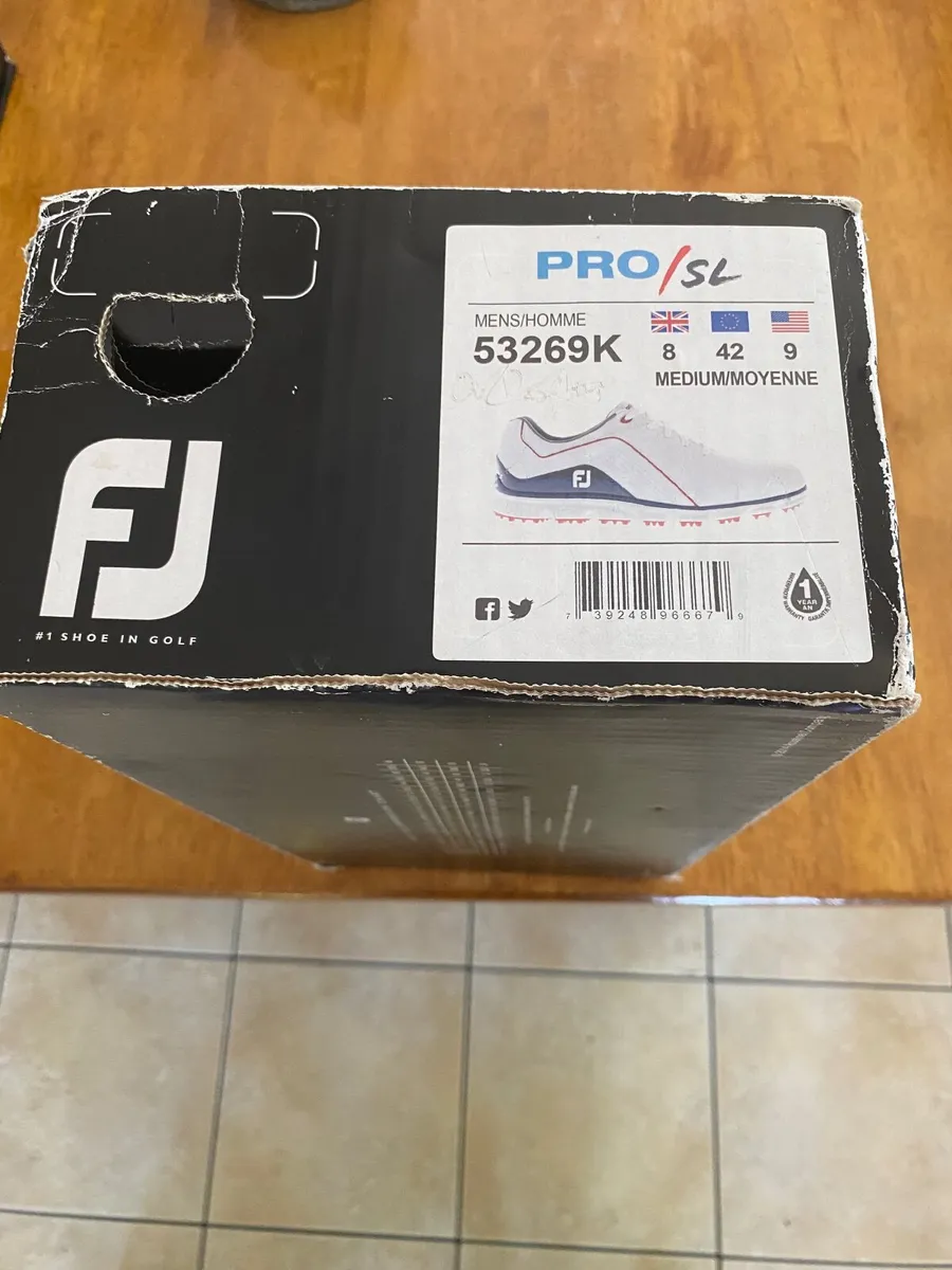 Foot-Joy NEW USA Ryder Cup Shoes Pro Sl Size 8uk - Image 2