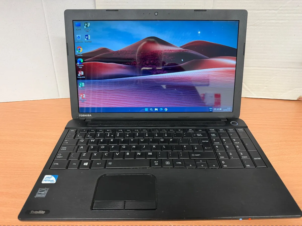 Toshiba 15.6” Laptop - Image 1