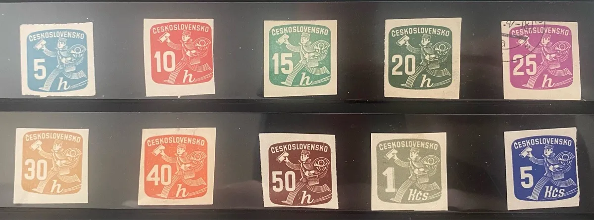 Czechoslovakian stamp lot - Image 2
