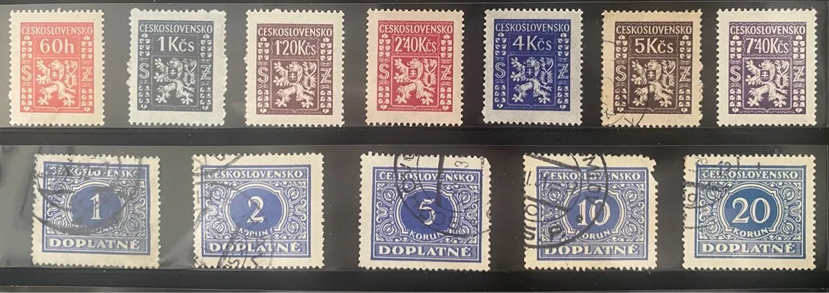 Czechoslovakian stamp lot - Image 3