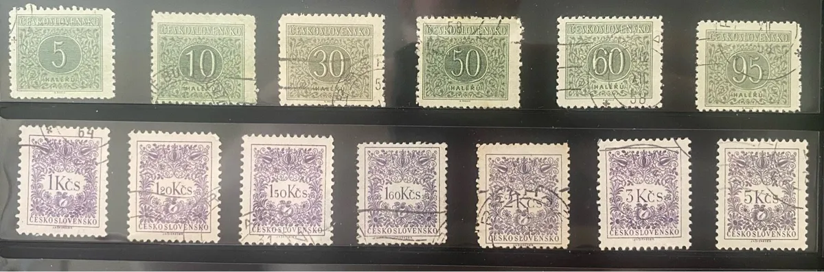 Czechoslovakian stamp lot - Image 4
