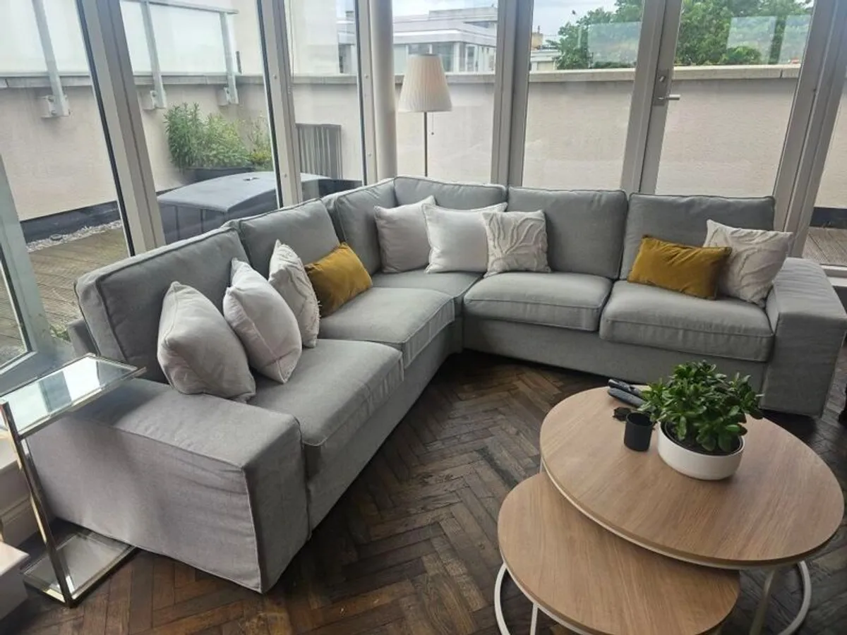 4 Seater L shaped Sofa - Image 1
