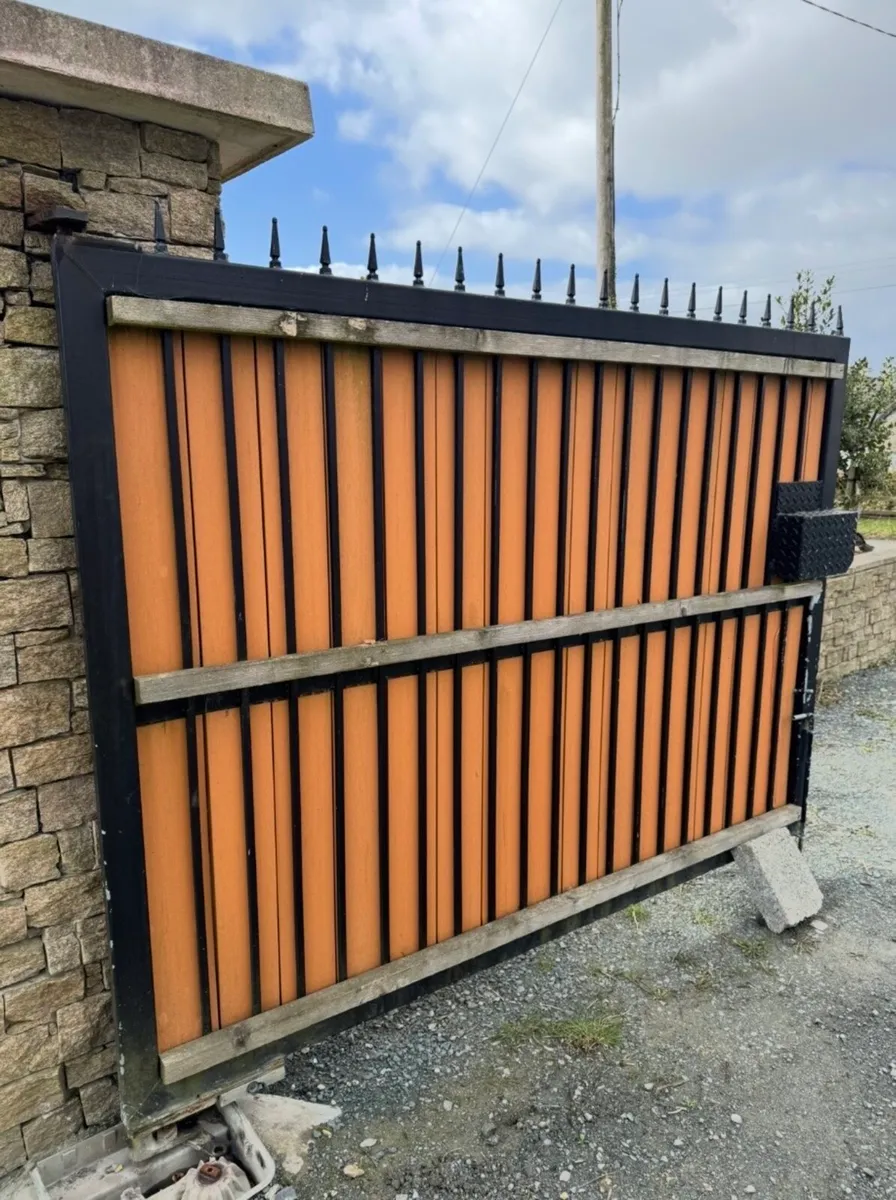 Galvanised Electric Gates - Image 2