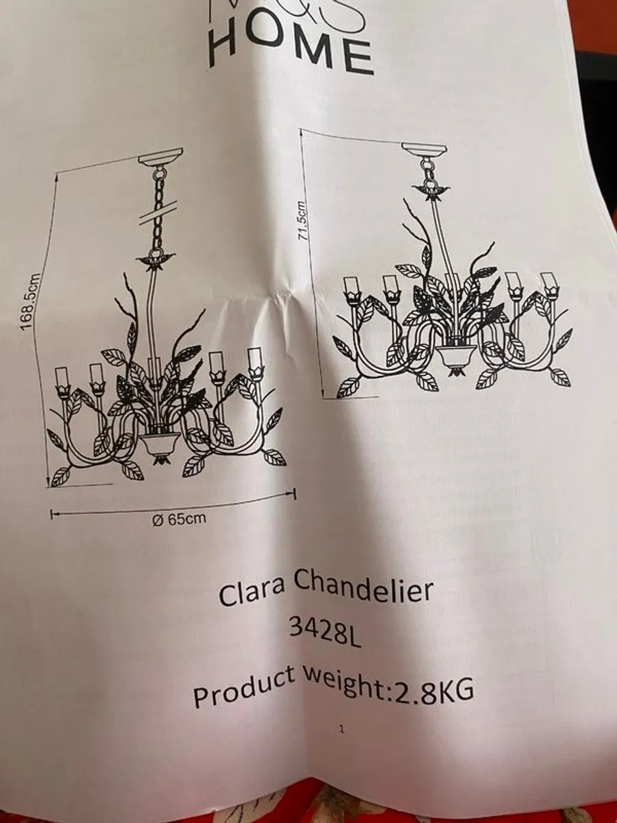 2New Chandeliers in box - Image 1