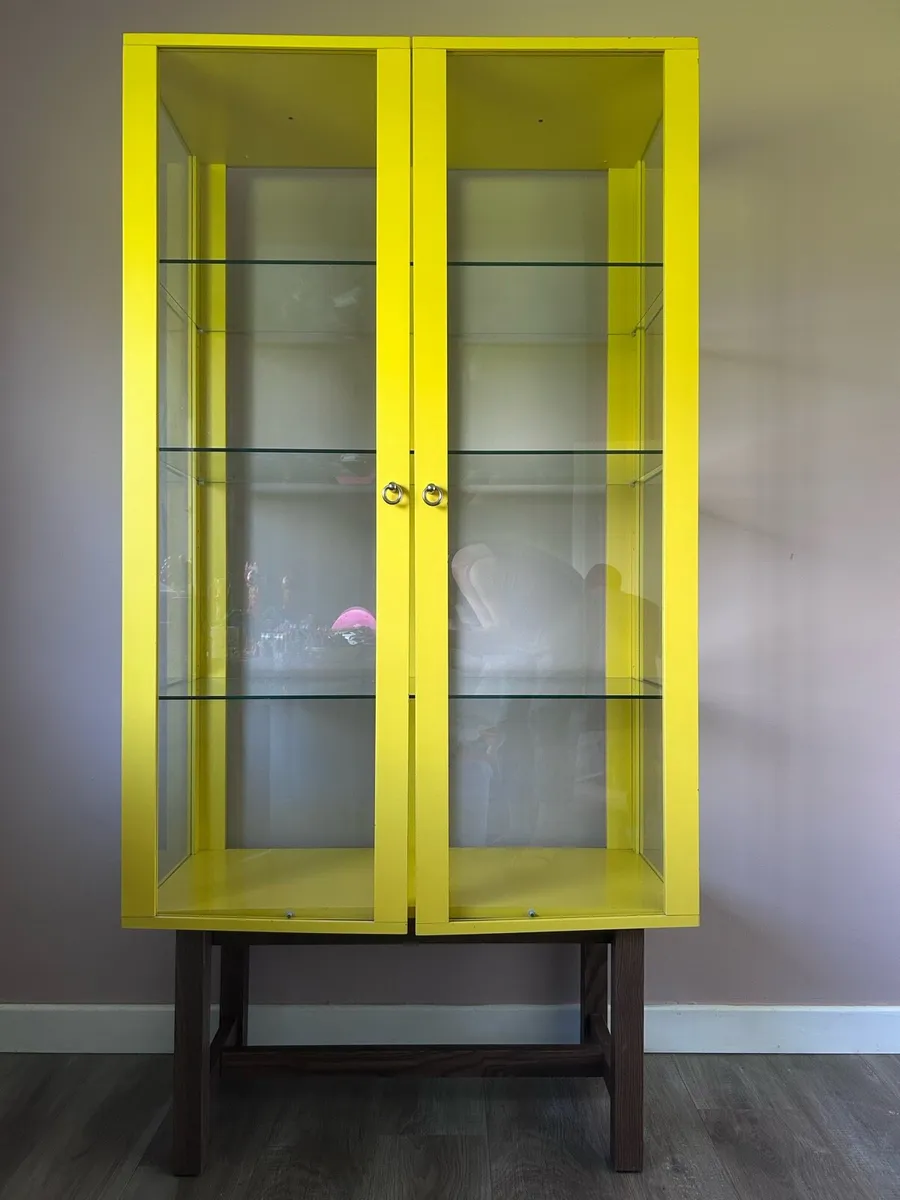 Ikea Stockholm glass-door cabinet - Image 1