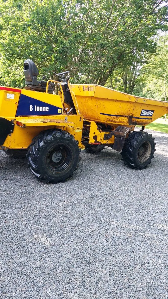 Thwaites 6 tonne swivel dumper - Image 1