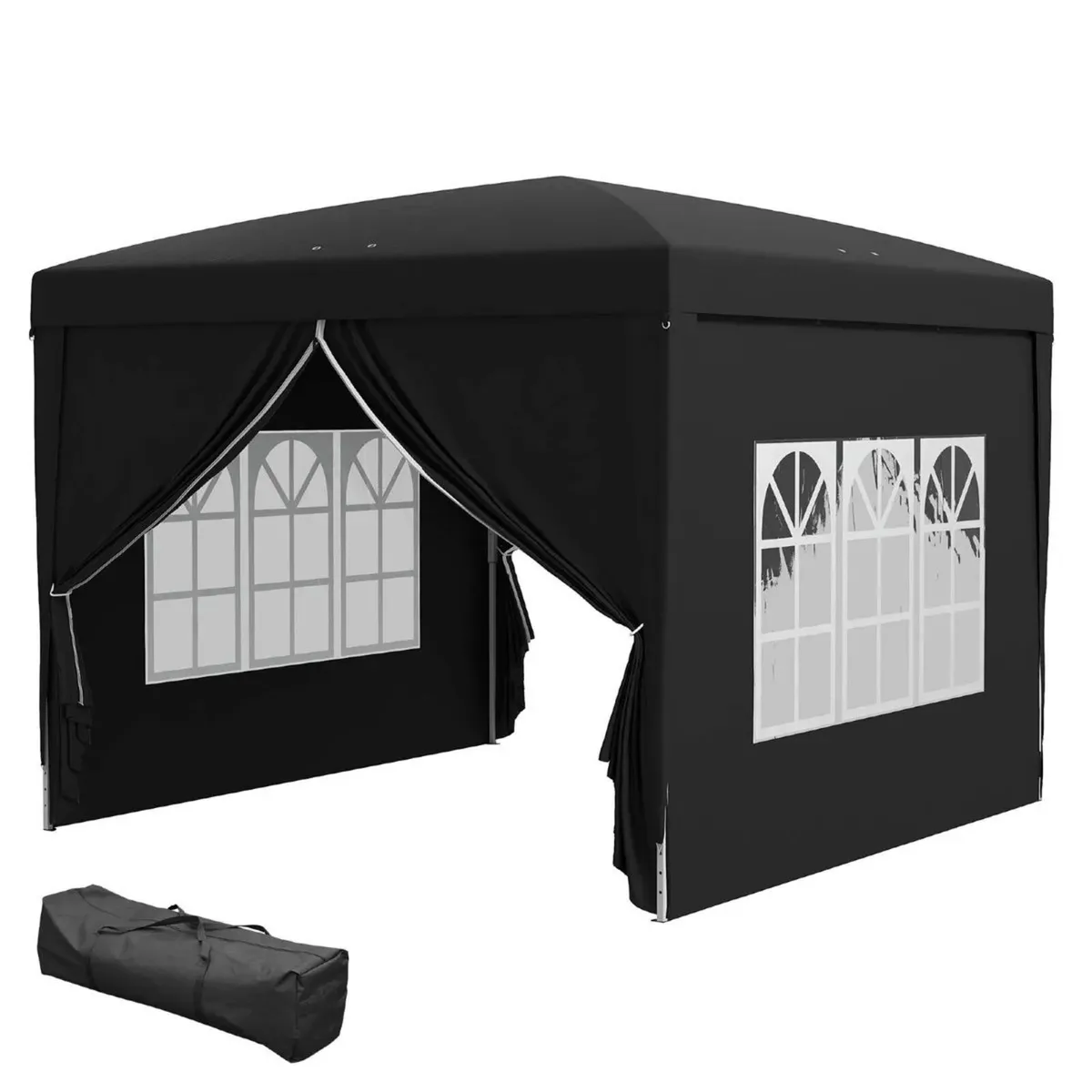 Gazebo 3x3m Waterproof Canopy with Bag - Image 2