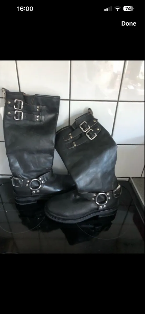 Girl’s Zara boots uk 2 €20 - Image 2