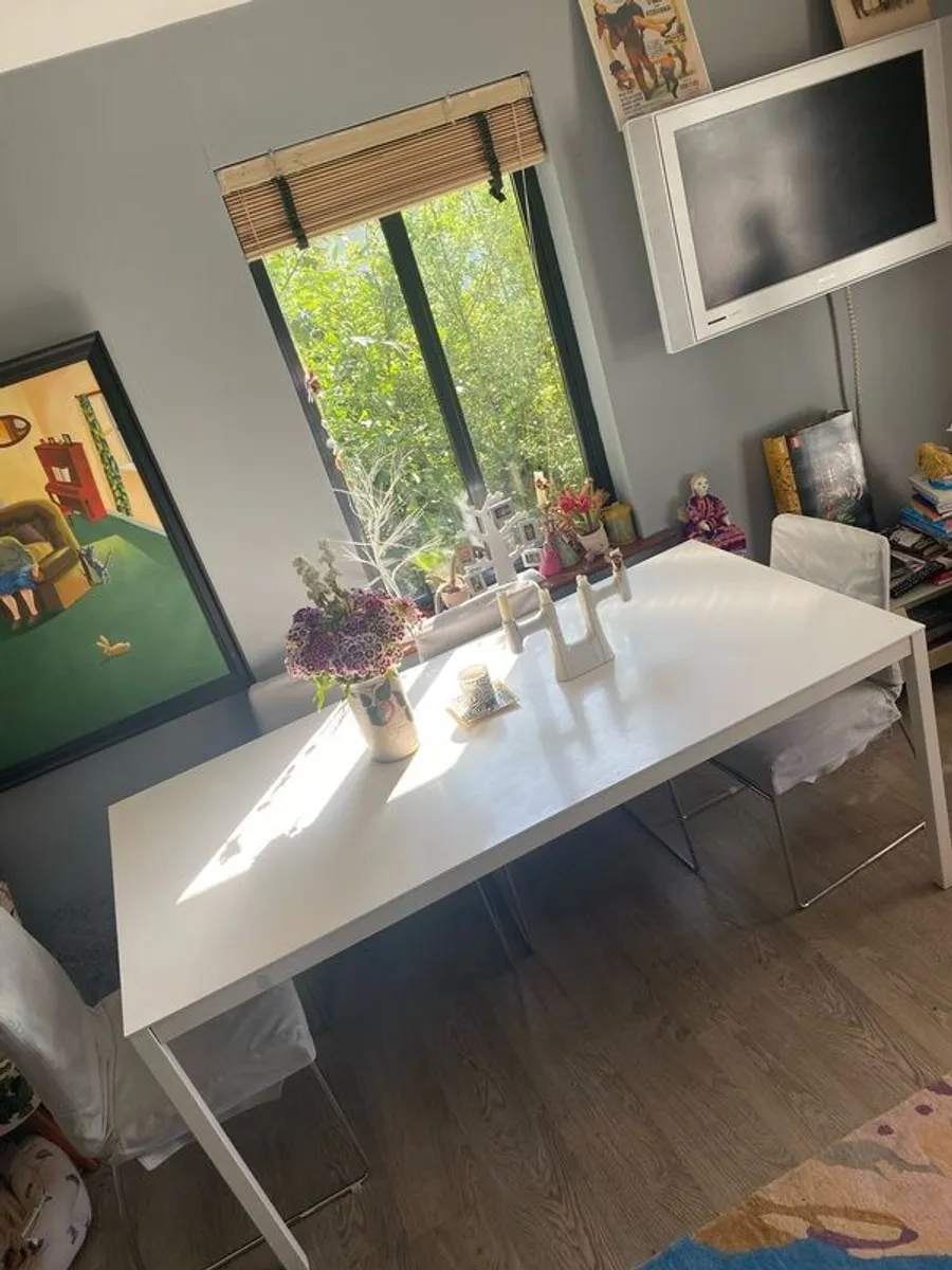 White Dining Table - Image 4