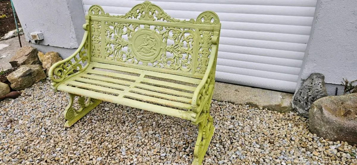CAST IRON BENCH - Image 2