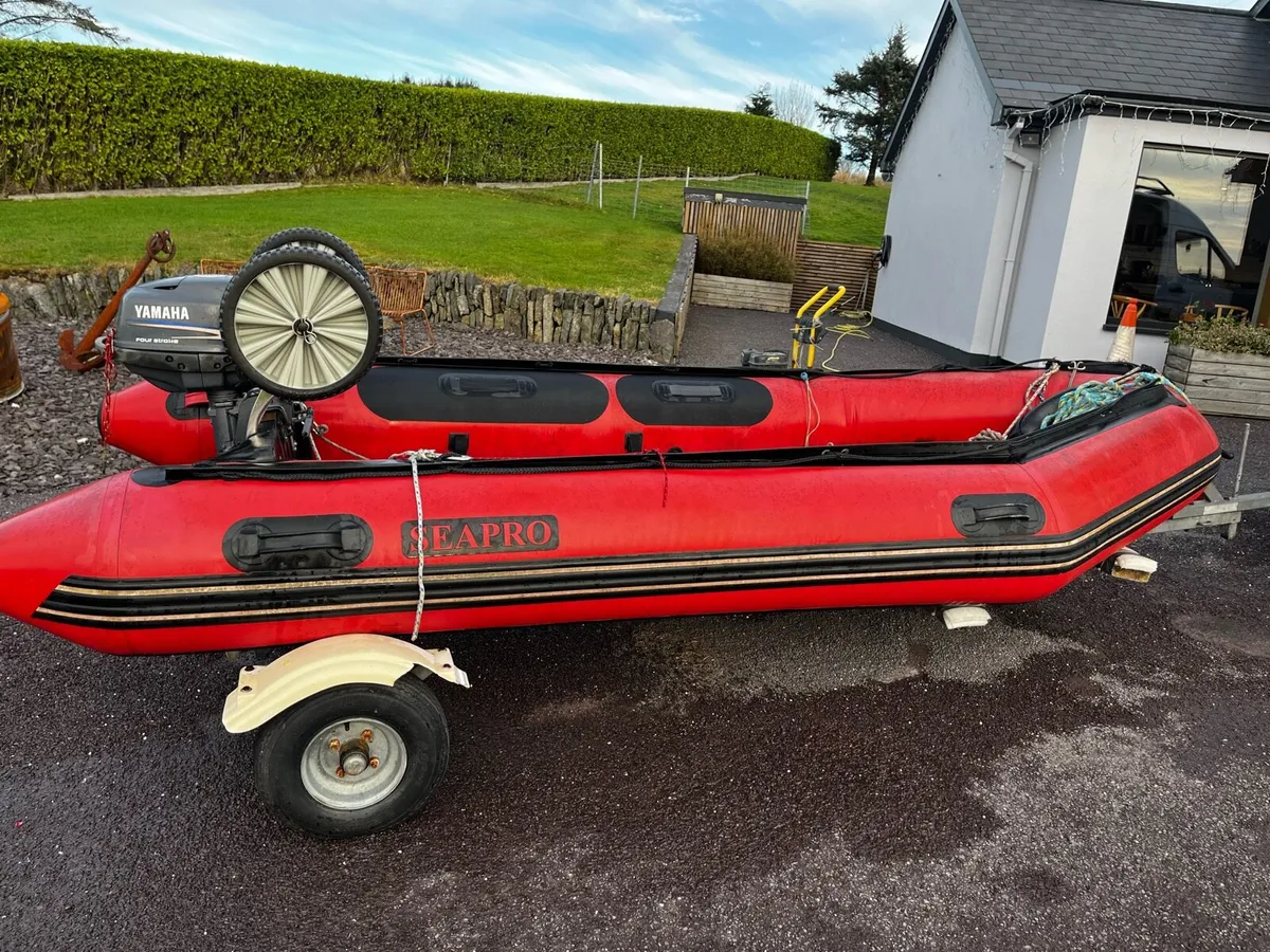 Seapro 3.9m inflatable SIB boat - Image 4