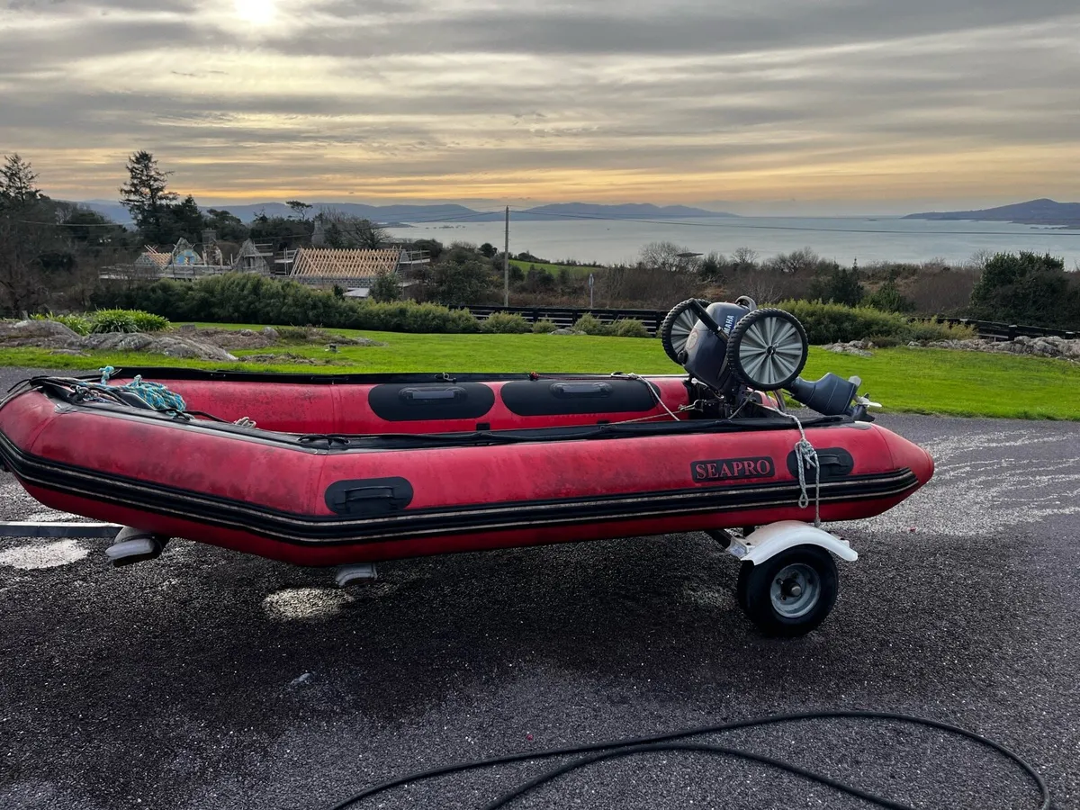 Seapro 3.9m inflatable SIB boat - Image 2