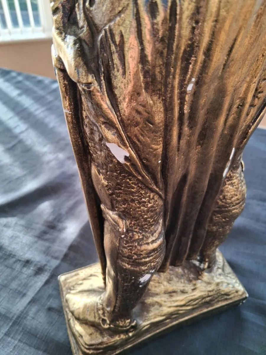 Heavy Stoneware Statue - Image 4