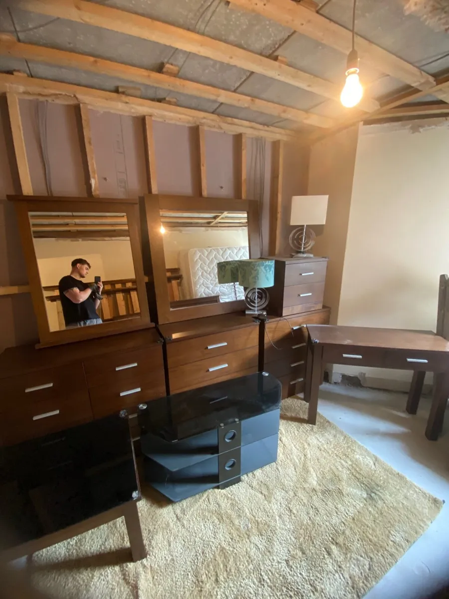 MATCHING DARK WOOD FURNITURE COLLECTION €425 - Image 1
