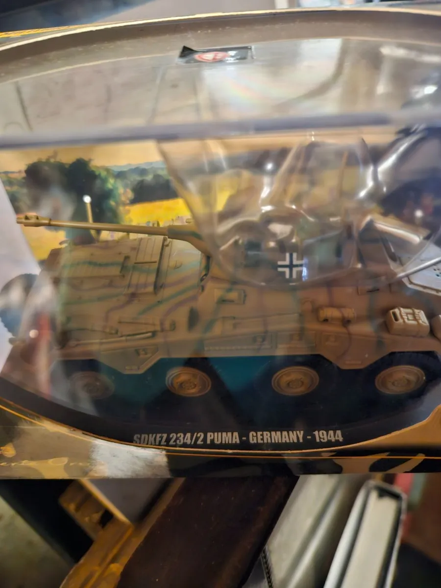 Corgi German WW2 Puma Armoured Car - Image 2