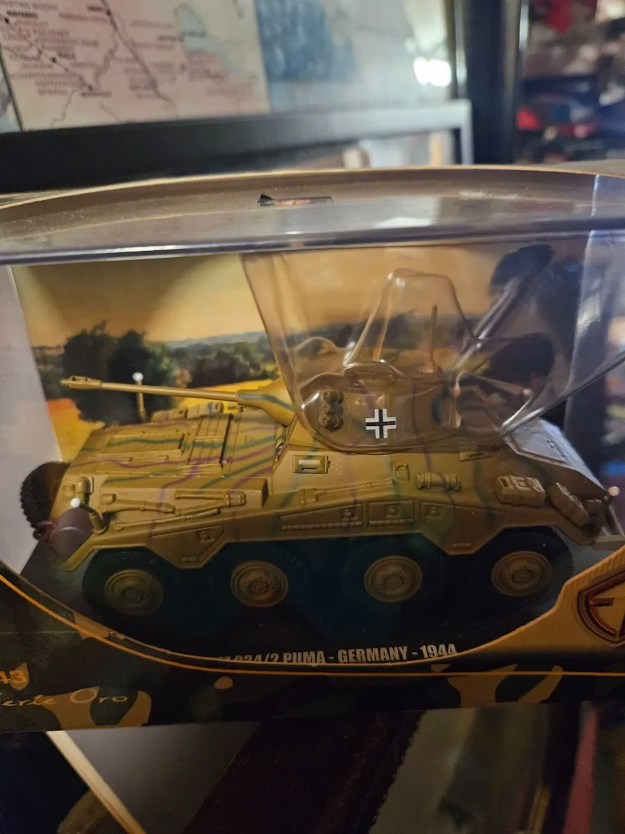 Corgi German WW2 Puma Armoured Car - Image 3