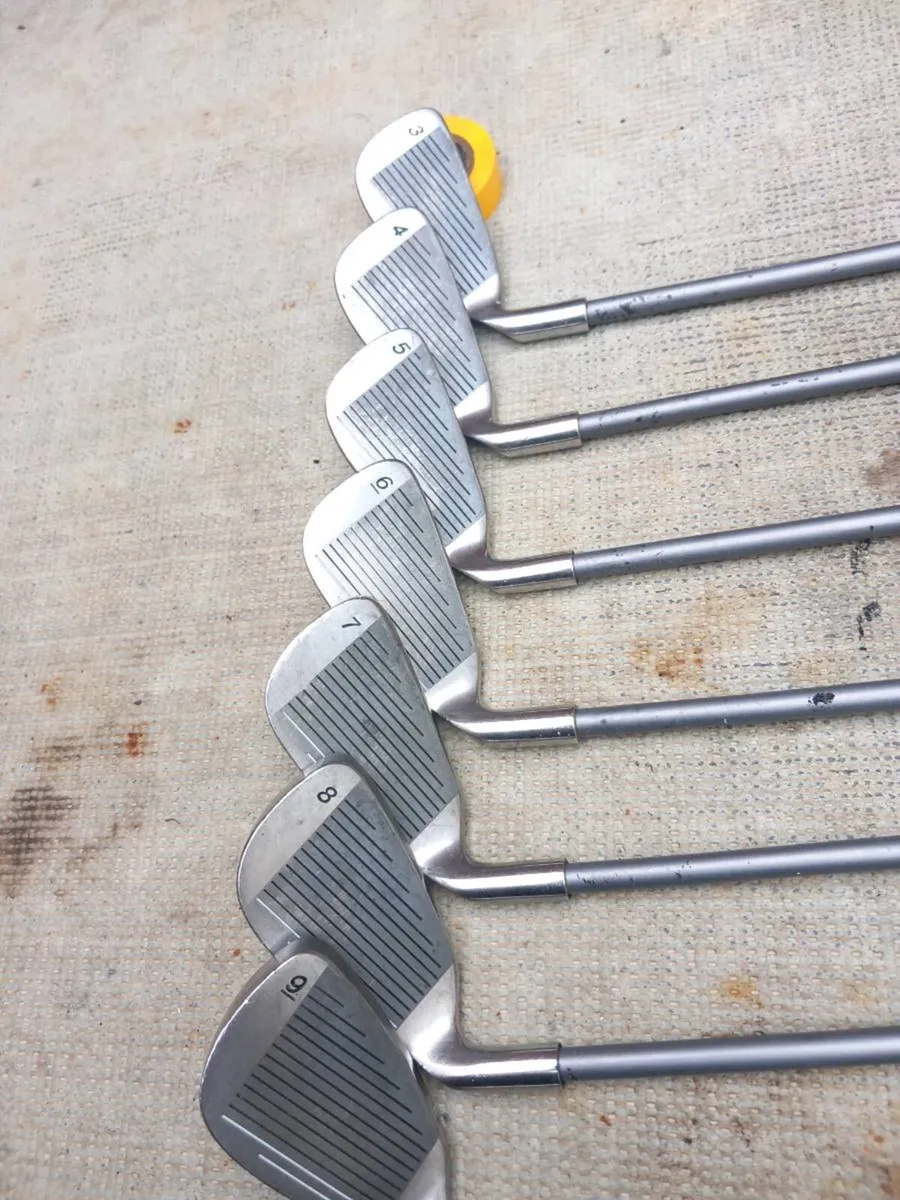 BB- plus golf irons.  Right handed clubs. - Image 3