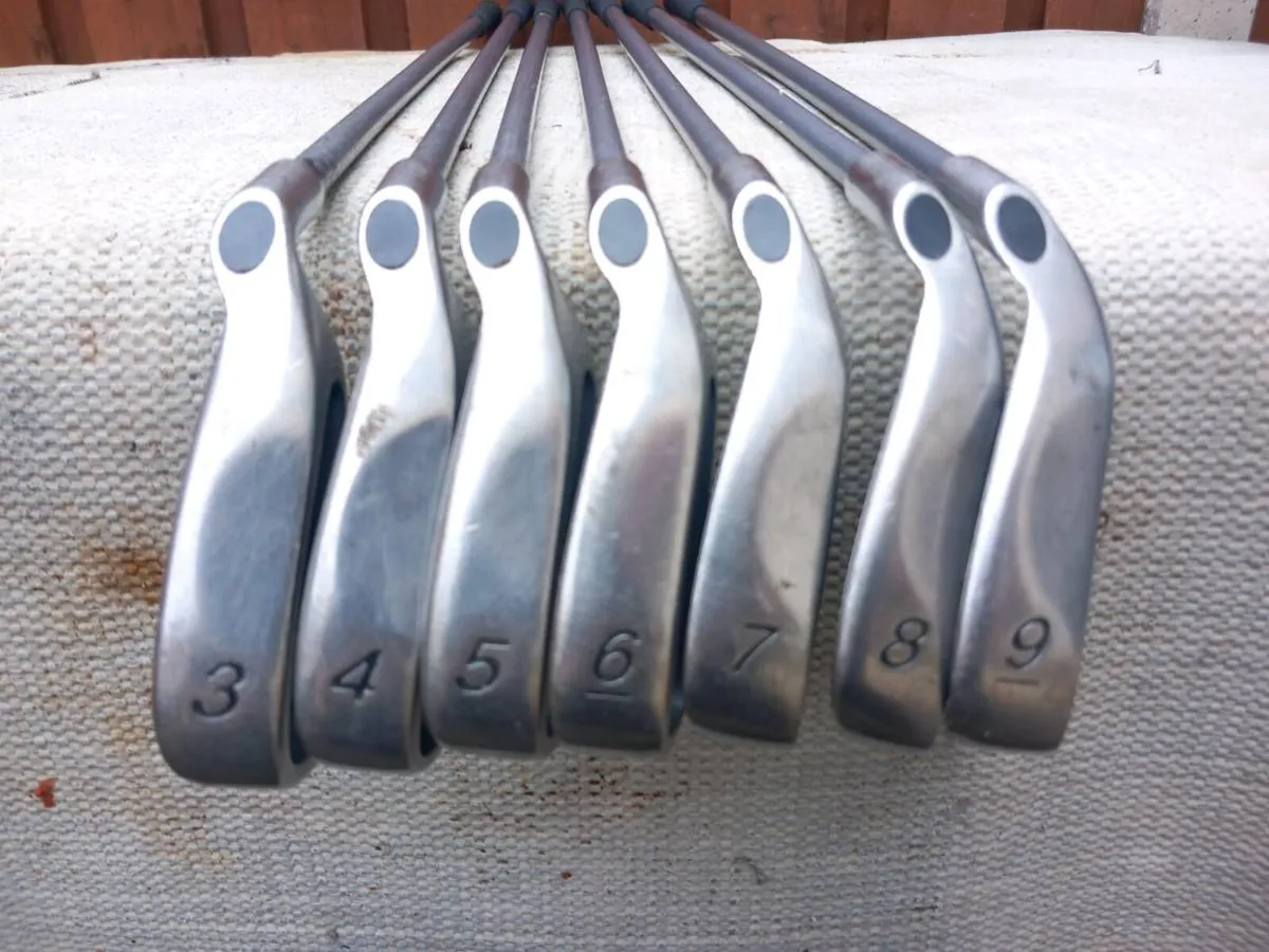 BB- plus golf irons.  Right handed clubs. - Image 1