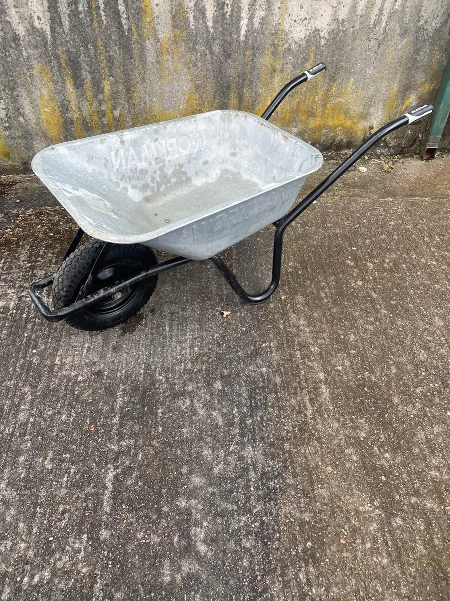 Wheel barrow galvanised - Image 4