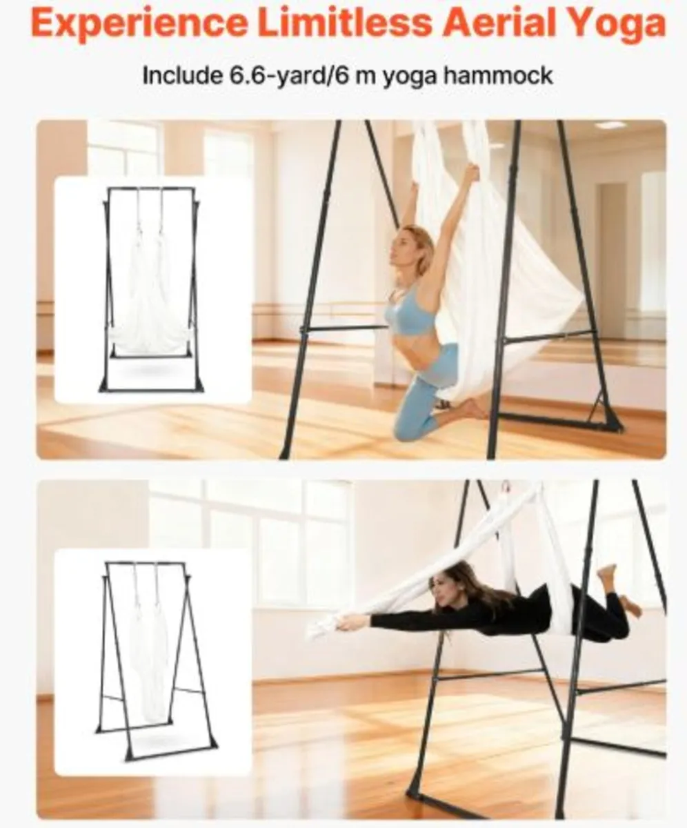 Yoga Stand Frame, Max 200 kg Load Swing Stand, - Image 2