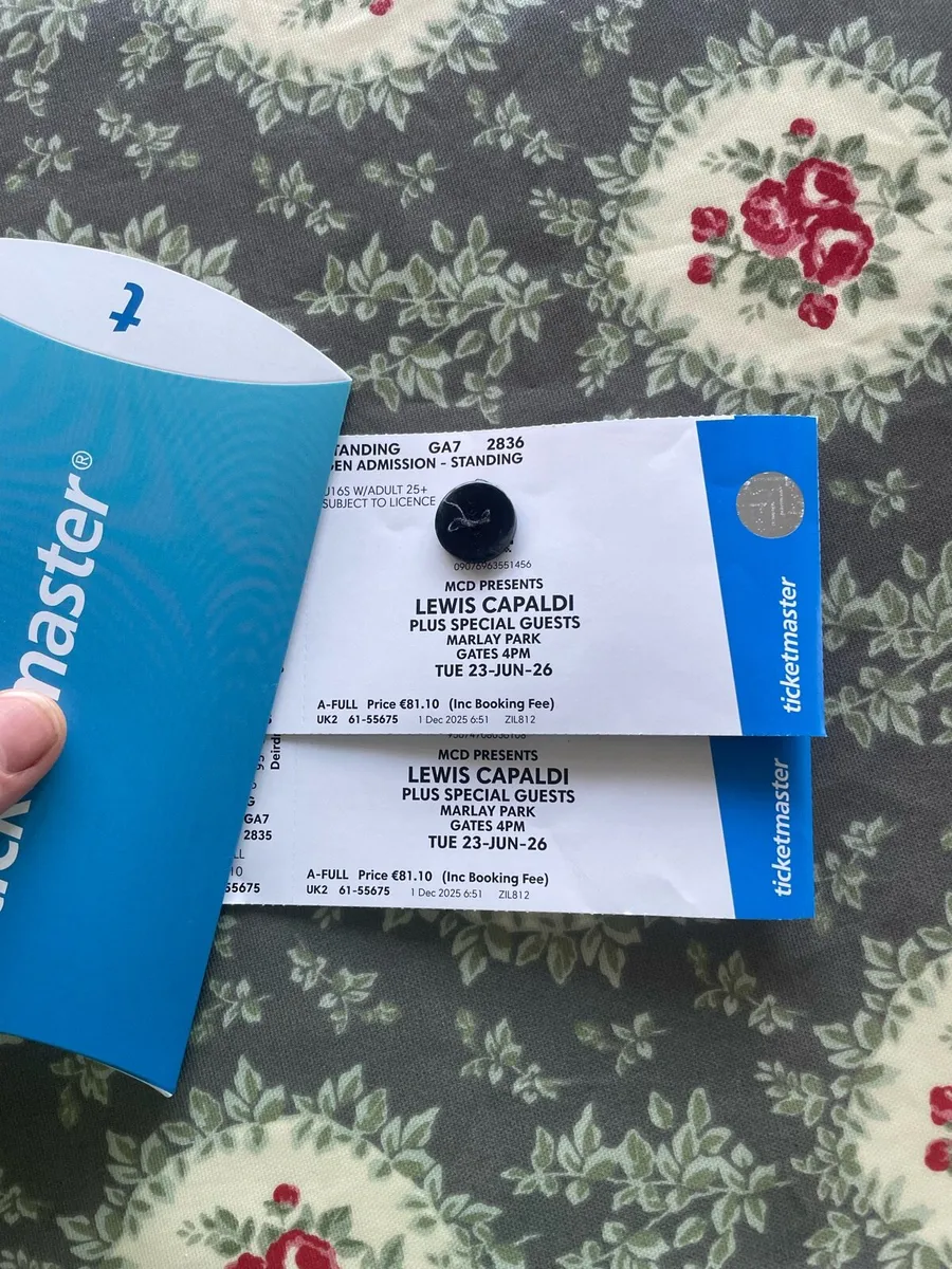 Lewis Capaldi tickets