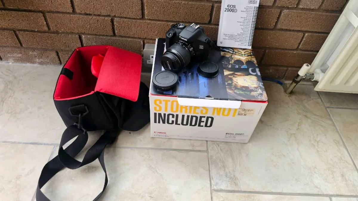 Canon 2000d  digital camera 24.1 mp - Image 1