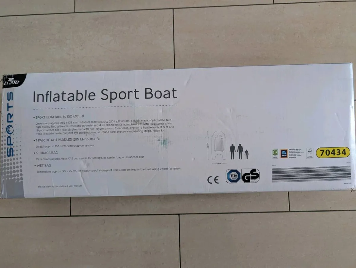 Inflatable sport boat - Image 2