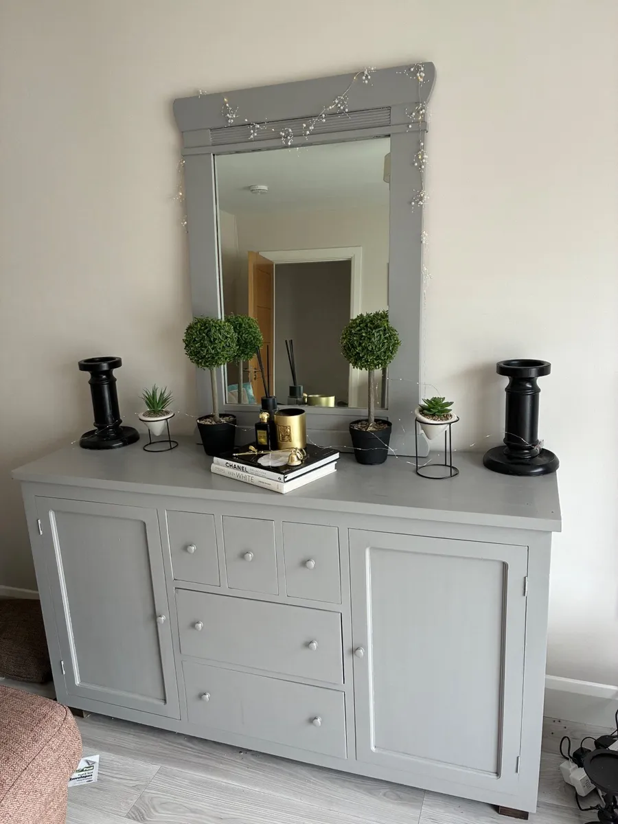 Sideboard & Mirror