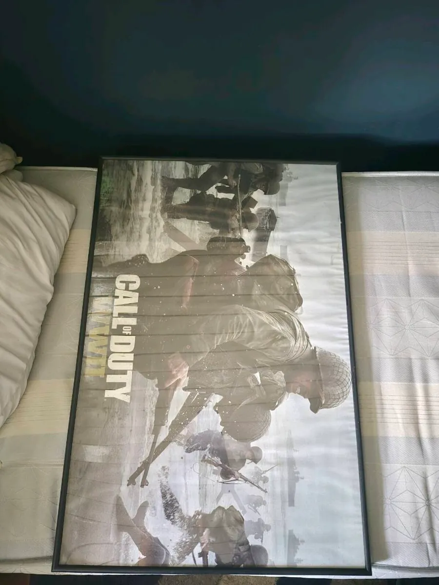 Call of Duty WW2 Framed Posters x2 - Image 2