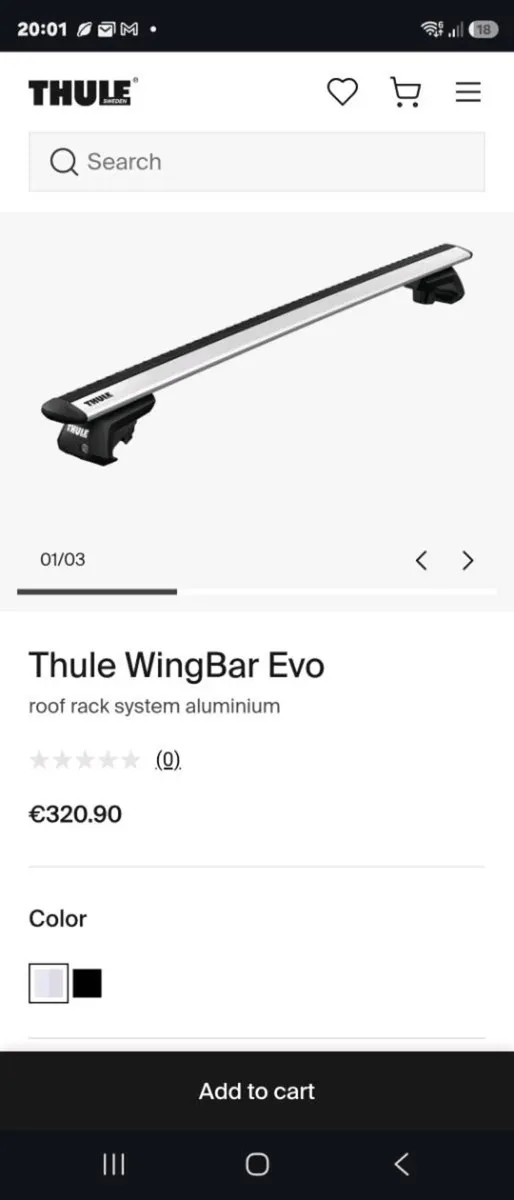 Thule Roof bars - Image 2