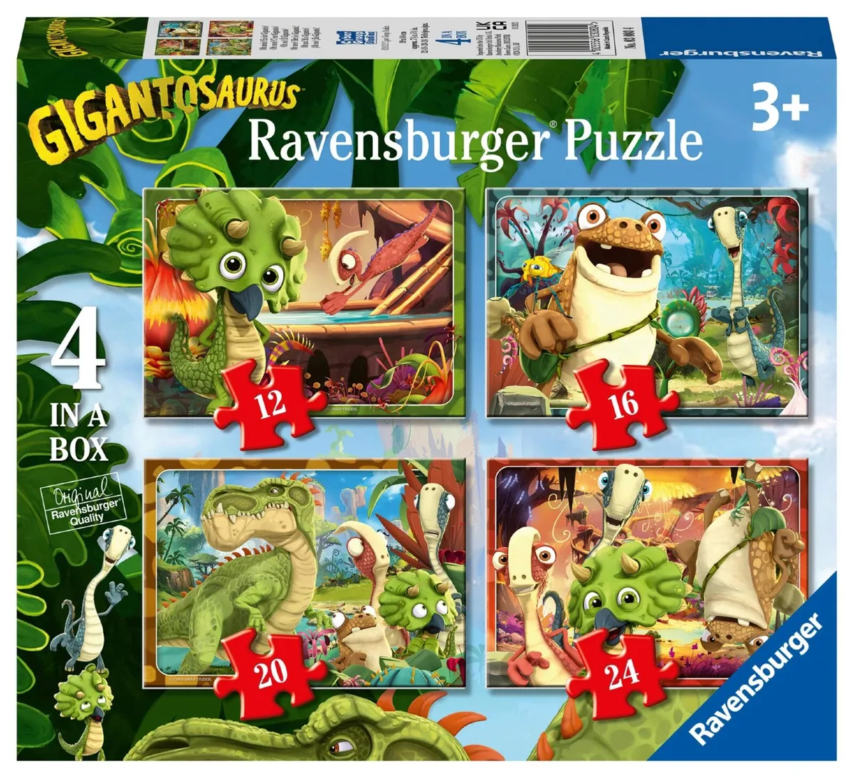 Gigantosaurus Jigsaws - 4 in a box
