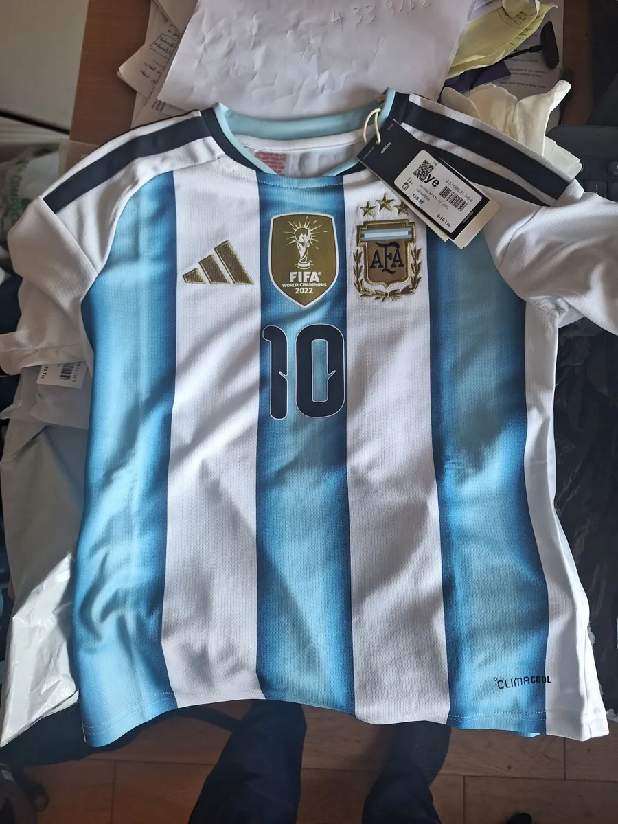 Messi 10 Argentina World Cup Jersey 9 - 10 years - Image 2