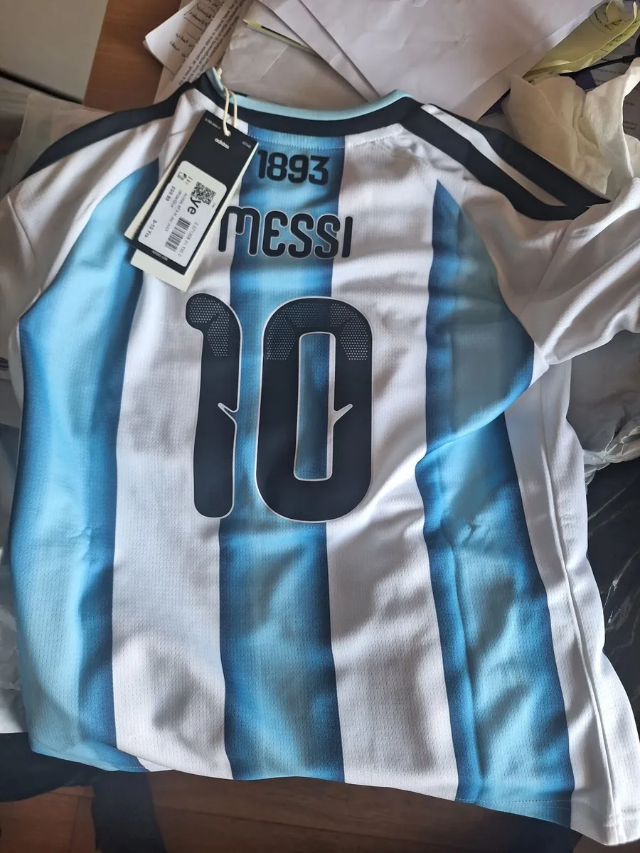 Messi 10 Argentina World Cup Jersey 9 - 10 years - Image 1