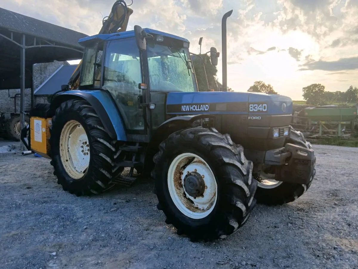 New holland 8340 +  Mc Connel 6500t - Image 1