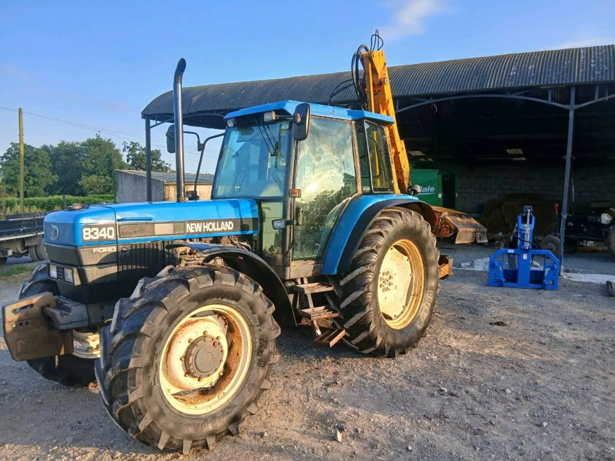 New holland 8340 +  Mc Connel 6500t - Image 2