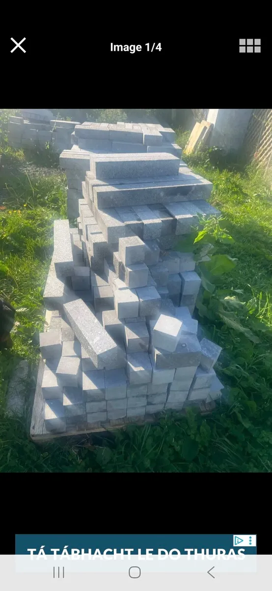 Granite stone bricks - Image 1