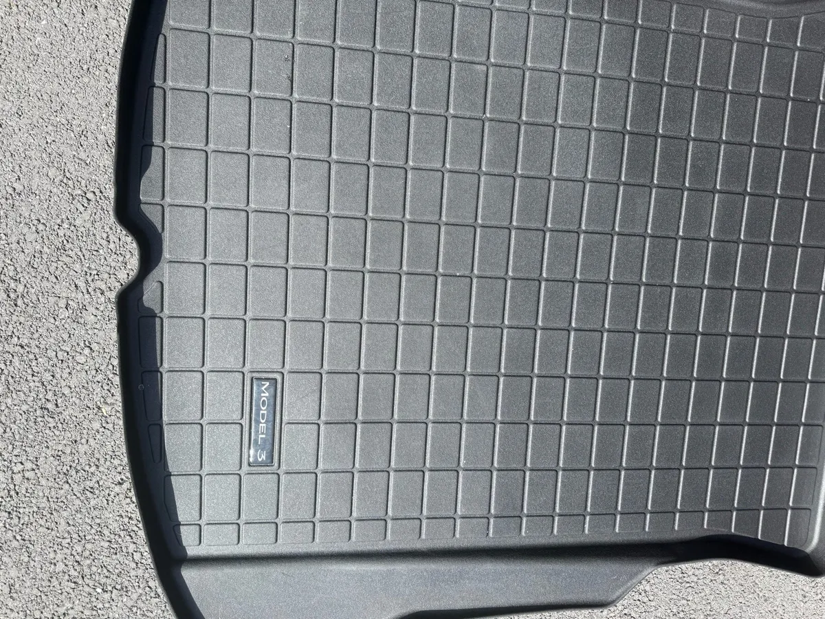 Tesla Model 3 Rubber floor mats - Image 4