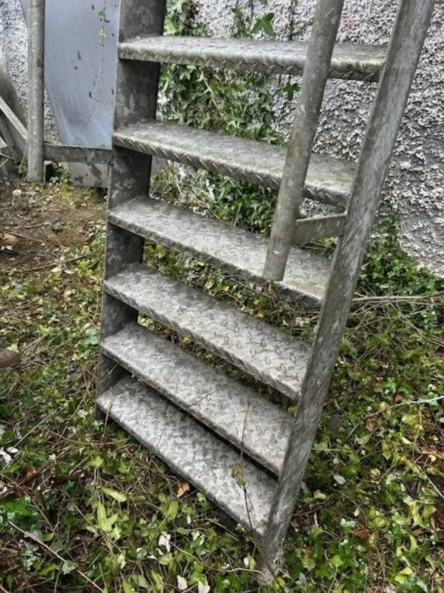 External Galvanised Ladder - Image 3