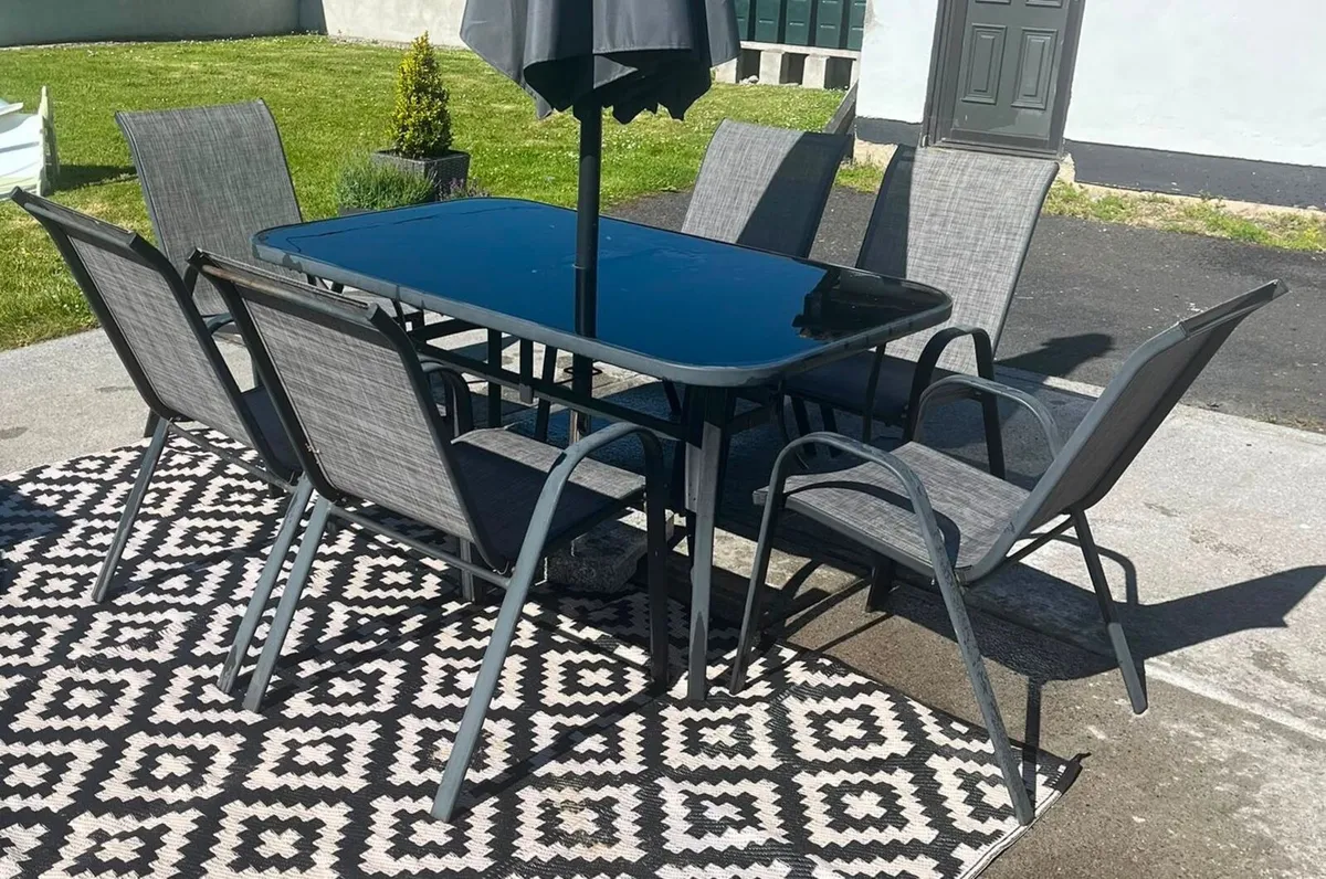 Seville 6 Seater Garden Set - Image 1