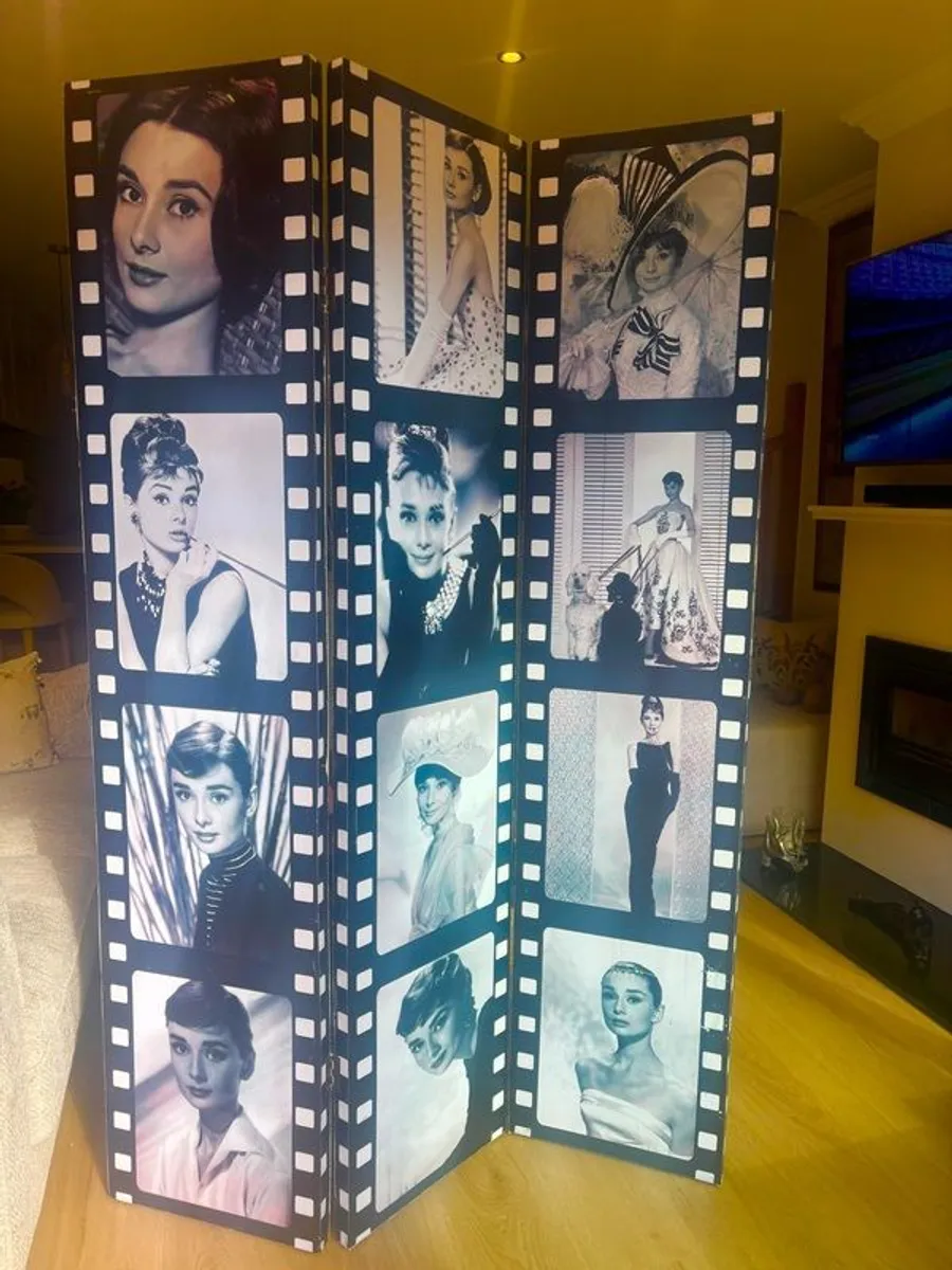 Audrey  Hepburn room divider - Image 4