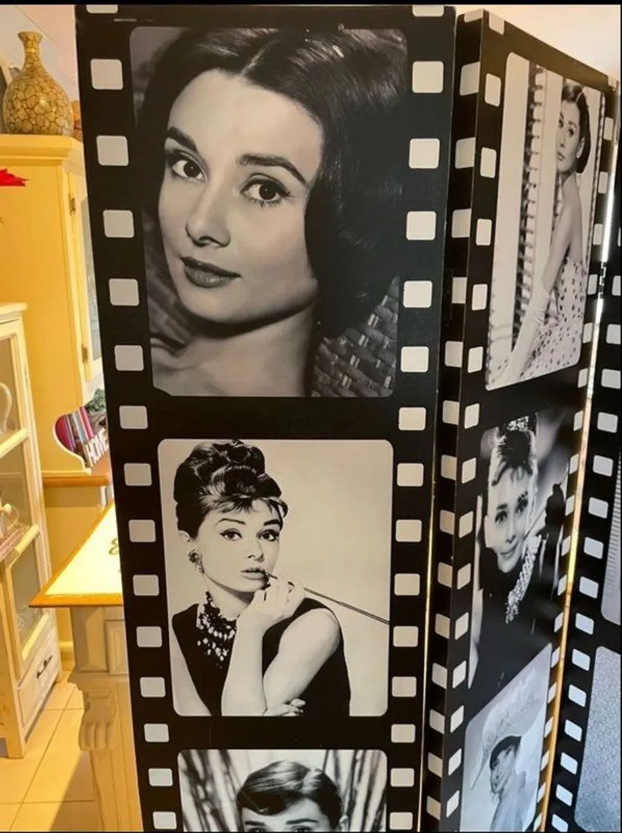 Audrey  Hepburn room divider - Image 2