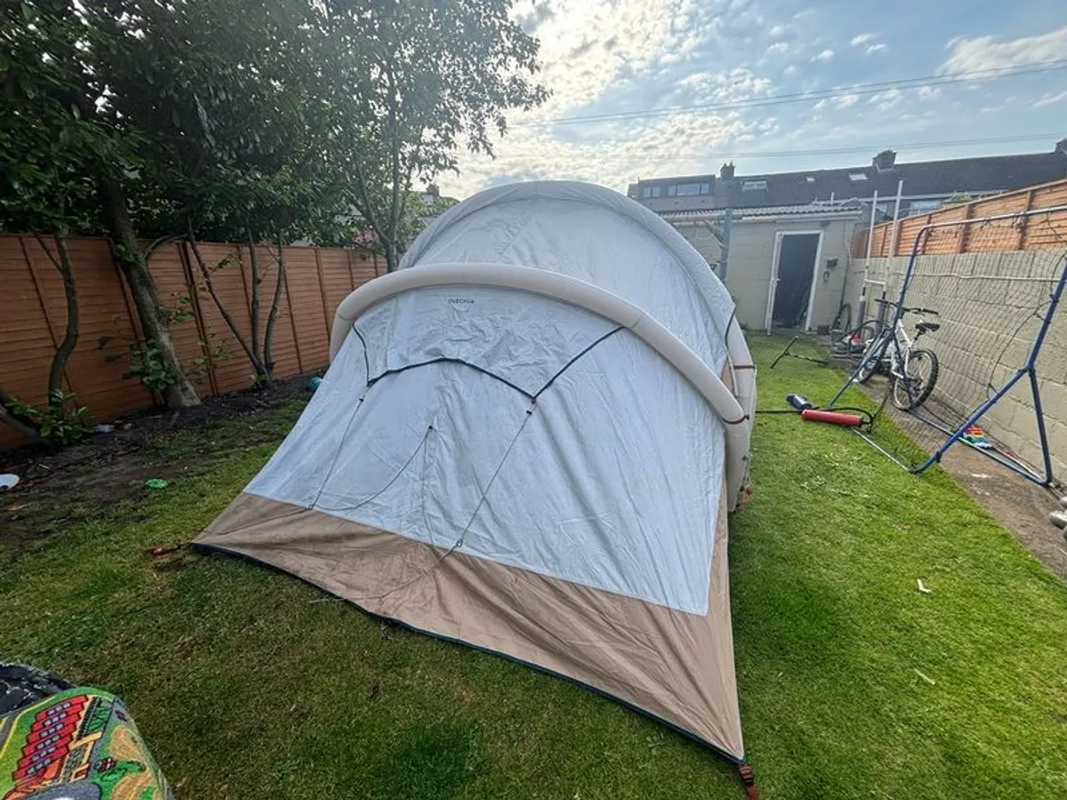 4-person, 2-bedroom inflatable camping tent - Image 3