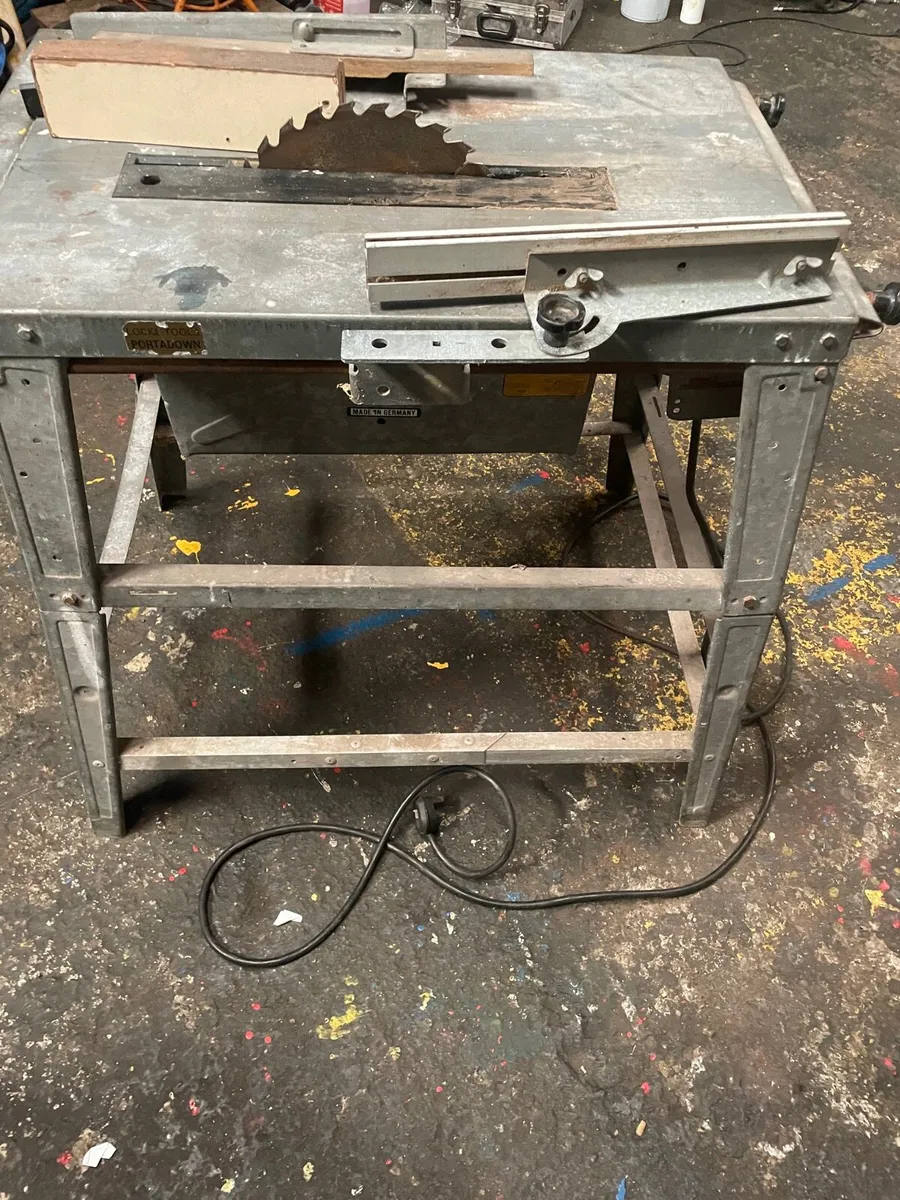 Saw galvanised 240v - Image 1