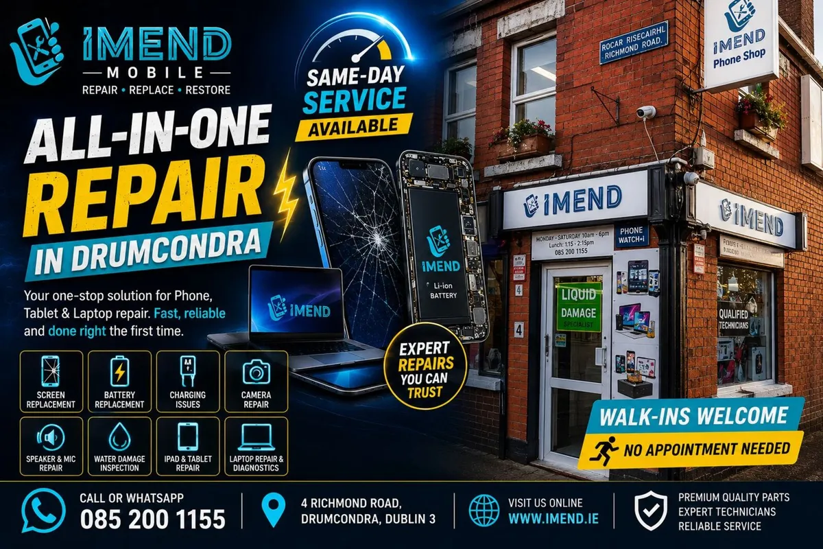 iPhone Screen Replacement Service Sale Dublin24/7 - Image 1