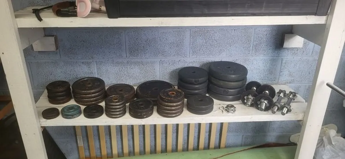 Bench, squat ,weights - Image 1