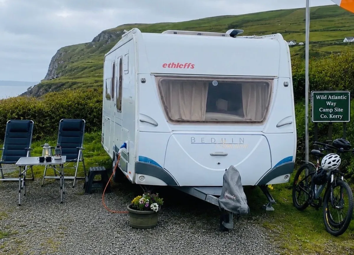 2007 4 berth ethleffs caravan for sale. - Image 1