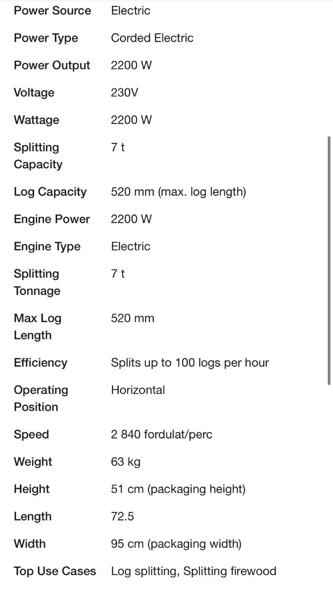 Log splitter - Image 3